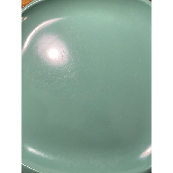 Vintage MSE Set Of 8 bowls and 8 plates Melamine melmac teal - Picture 7 of 8
